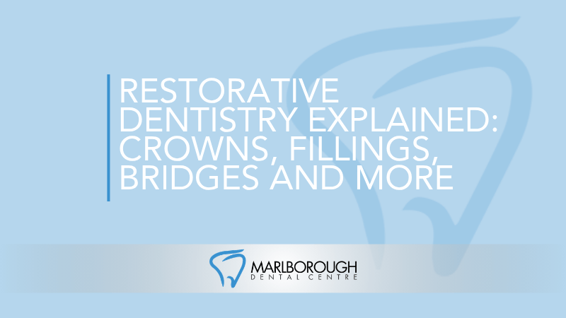 Restorative Dentistry Explained: Crowns, Fillings, Bridges and More